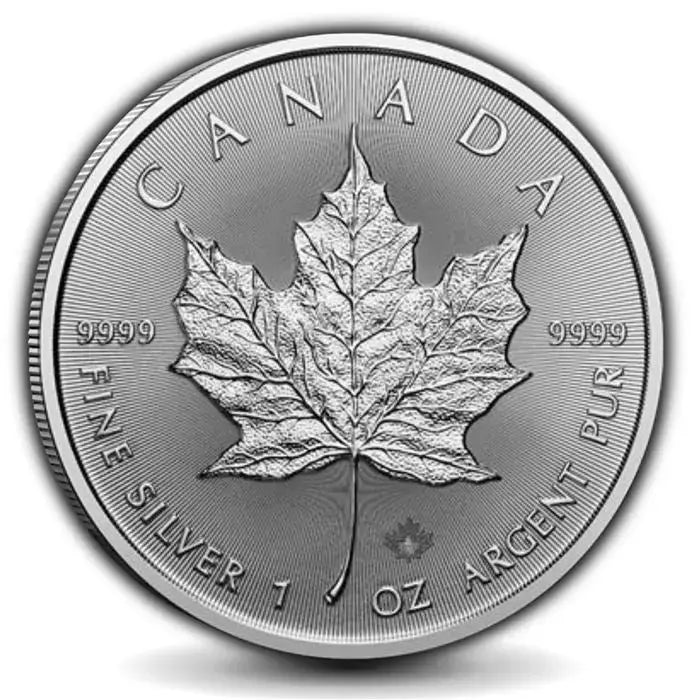 canadian silver maple leaf