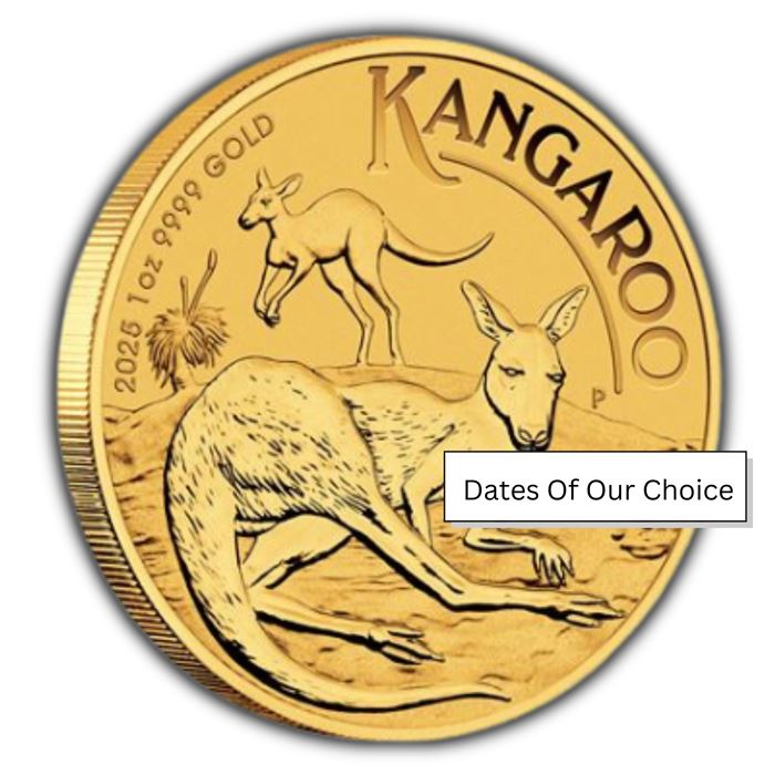 australian kangaroo gold coin random
