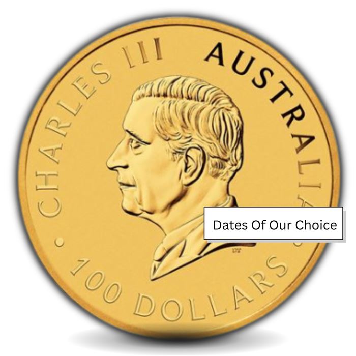australian kangaroo gold coin random