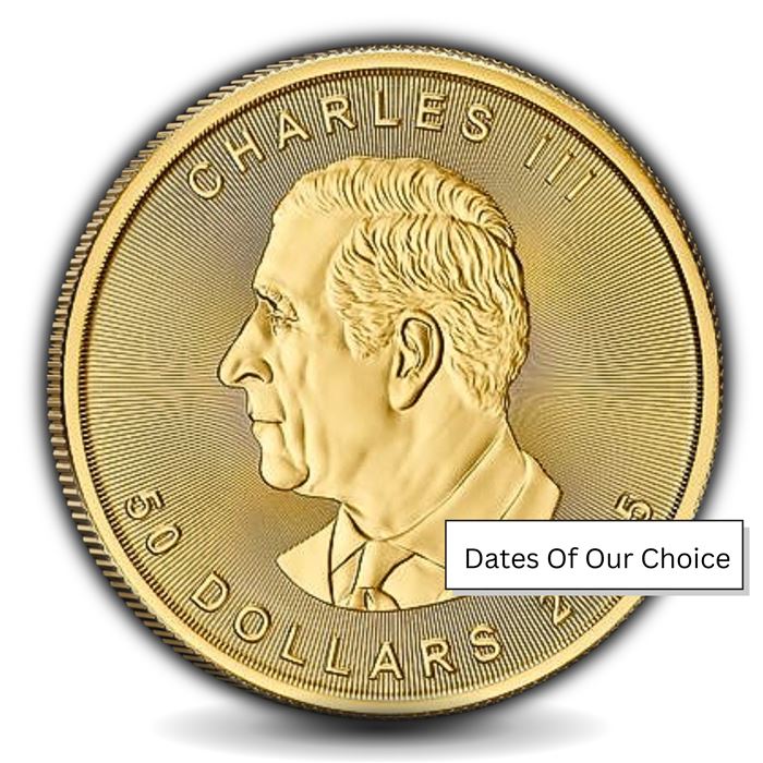 canadian gold maple leaf random