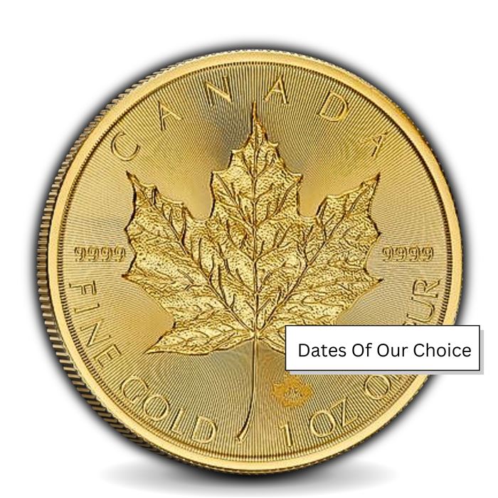 canadian gold maple leaf random