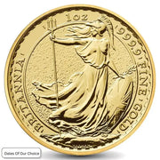 great britain gold britannia dates