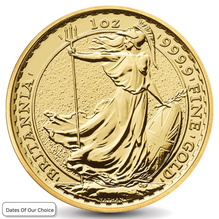 great britain gold britannia dates