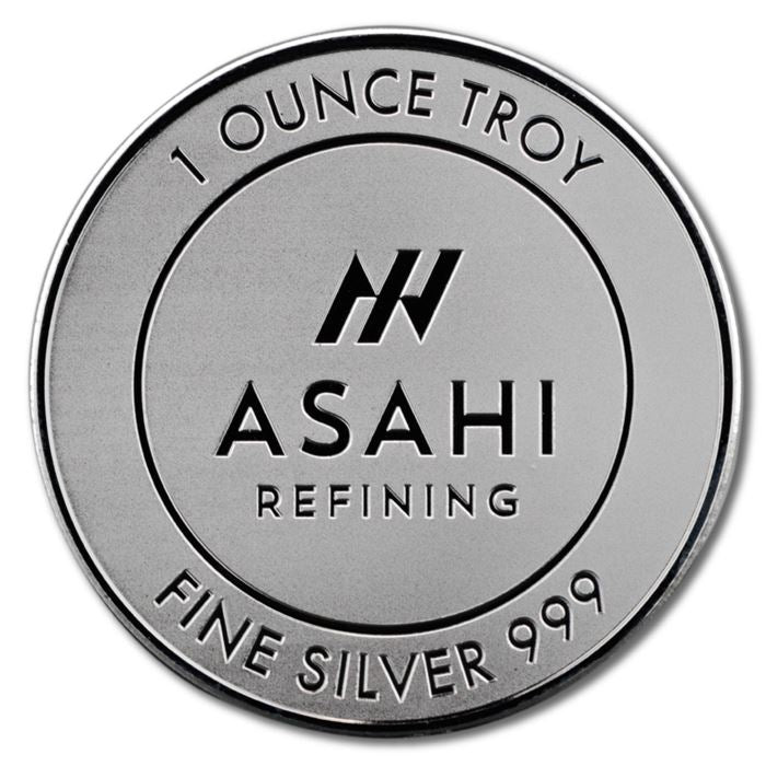 silver round random design fine